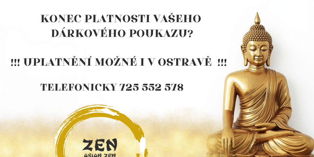 BLÍŽÍ SE KONEC PLATNOSTI DÁRKOVÉHO POUKAZU? 